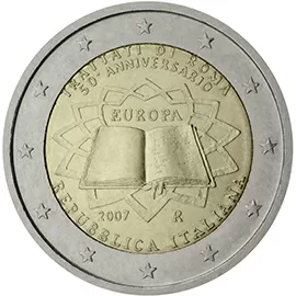 Italy 2 euro (2007) - 50 years treaty of Rome